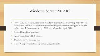 Difference Between Server 2012R2 amp Server 2016 [upl. by Atsocal]