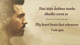 Jitni Dafa Song English Translation  John Abraham  Parmanu [upl. by Yovonnda178]