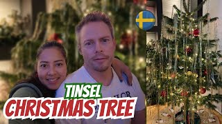 Buying REAL Christmas tree TINSEL Christmas tree 2023 [upl. by Aramit]