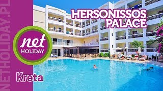 hotel Hersonissos Palace 45  GRECJA Kreta  netholidaypl [upl. by Terencio]