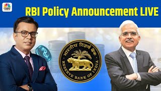 RBI Policy Announcement LIVE  Monetary Policy Statement By RBI Governor Shaktikanta Das [upl. by Ananna]