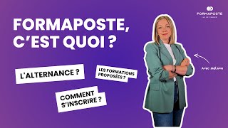 Formations en alternance avec La Poste du CAP au Master avec Formaposte [upl. by Neu734]