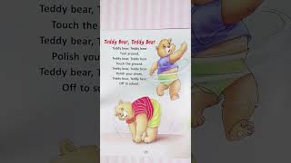 Teddy Bear Teddy Bear Turn Around  Nursery Rhymes nurseryrhymes teddybearteddybear [upl. by Ahsets158]