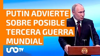 A un paso de la Tercera Guerra Mundial Putin lanza advertencia a Occidente [upl. by Rugg]