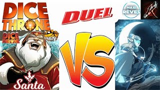 Dice Throne  Duel Ranked  Santa VS Elfe Lunaire [upl. by Lashond545]