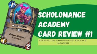 Hearthstone Scholomance Academy Card Review 1 [upl. by Anna-Diane631]