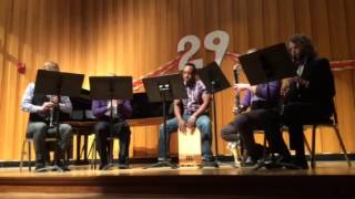 Miami University Clarinet Quartet [upl. by Lime286]