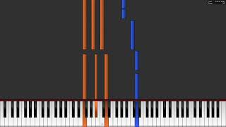 Auld Lang Syne Piano Tutorial [upl. by Nayrb]