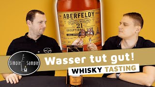 Aberfeldy 21 Jahre Pauillac Redwine Cask Whisky Tasting  Simple Sample [upl. by Eednahs]