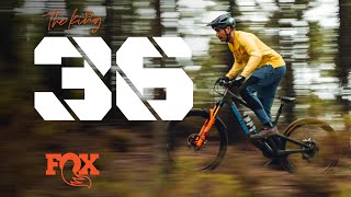 Greg Minnaar Tests Out the New FOX 36  FOX [upl. by Fitz86]