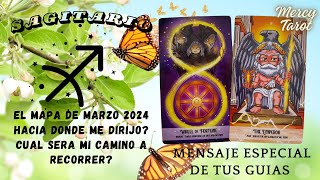 🗺️Sagitario♐️MUY IMPORTANTE✨QUE PASARA EN TU VIDA EN MARZO 2024🙏🏼TRAZAMOS EL MAPA sagitario amor [upl. by Znerol]