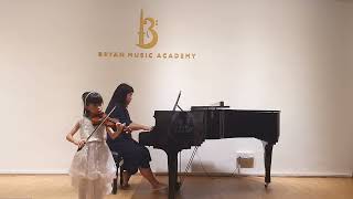 Low Yu Na  Kuchler Violin Concertino op 11 1st Mov  Young Talent age 8 amp under category [upl. by Acebber]