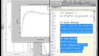 Margins 14  leadlag compensation with MATLAB [upl. by Roybn]