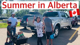 SUMMER IN ALBERTA a place to GO with your family  2hrsDrive from Calgary sarah buyucan [upl. by Nyar]