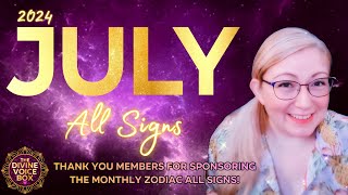 JULY  ALL SIGNS [upl. by Hoo769]