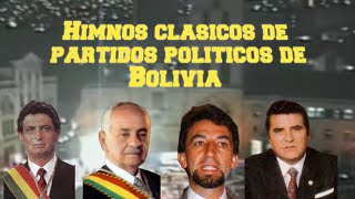 Canciones clásicas de partidos políticos bolivianos ADN MIR CONDEPA UCS [upl. by Rigdon292]