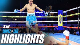 Angelo Leo SLEEPS Venado Lopez In KO Of The Year Candidate  FIGHT HIGHLIGHTS [upl. by Aynik874]