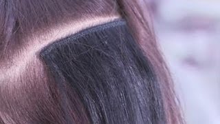 How To Put On A Hair Weft [upl. by Fillander]