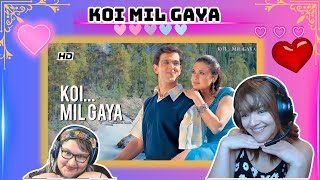 KOI MIL GAYA Song REACTION Hrithik Roshan Preity Zinta Koi Mil Gaya hrithikroshan [upl. by Oj]