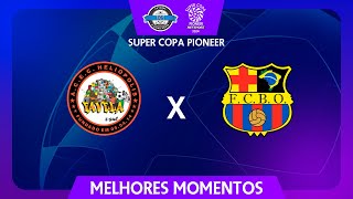 Super Copa Pioneer Netshoes 2024 1ª fase Favela Heliópolis x Barcelona Osasco [upl. by Adnawt]