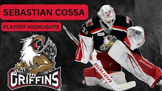 SEBASTIAN COSSA 2024 AHL PLAYOFF HIGHLIGHTS [upl. by Cornelle544]