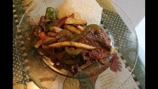 Peruvian Lomo Saltado Recipe [upl. by Endor]