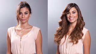 How to get relaxed curls  كيفيّة الحصول على الشعر المتمّوج المرتخي في البيت [upl. by Anawaj]