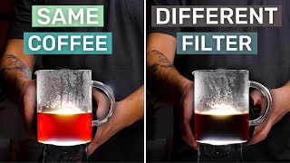 Which Type of Coffee Filter Should You Be Using  Coffee Science [upl. by Enyalaj286]