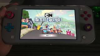 Nintendo Switch lite Cartoon Network BATTLE CRASHERS gameplay [upl. by Valenza]