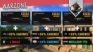 Les 3 CLASSES que vous DEVEZ JOUER en Résurgence Meilleures Classes SMG Warzone Rebirth Island [upl. by Duky]