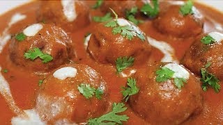 Malai Kofta  Quick amp Easy Main Course Recipe  Mughlai Cuisine  Kanaks Kitchen [upl. by Vanthe]