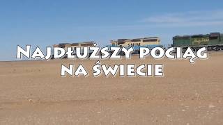 Najdłuższy pociąg na świecie  kolej mauretańska na Saharze  Bezdroża 4x4 [upl. by Artnoed]