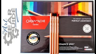 24 New Caran Dache Luminance Colors [upl. by Atalayah]