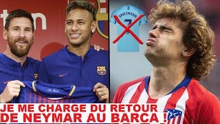 MESSI A RENCONTRÉ NEYMAR POUR SON RETOUR AU BARCA   GRIEZMANN DEJA REMPLACÉ A MADRID  ZI819 [upl. by Ecyar]