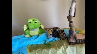 Puppet Storytelling Tiddalick The Thirsty Frog Tale [upl. by Leanor612]