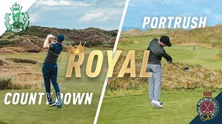 THE ULTIMATE LINKS GOLF TRIP wPETER FINCH Royal County Down amp Portrush Course Vlogs [upl. by Trenton353]