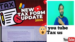 Important notice from YouTubeus Tax information 📥📩✉️📥youtubeyoutubeshort [upl. by Mitzi724]