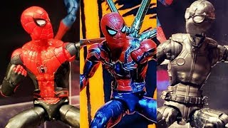 FIRST LOOK Toy Fair 2019 Hasbro Marvel Legends SpiderMan Action Figures [upl. by Neelear615]