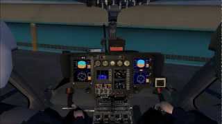 Unterwegs mit dem BundespolizeiHubschrauber FSX HD [upl. by Ayyn]