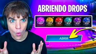 ABRO TODOS MIS DROPS DE MI CUENTA de Rocket League 🚀 [upl. by Leruj]