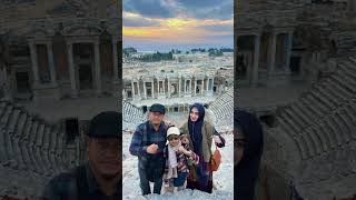 Romawi KunoHierapolis ancient theater pamukkale denizli turkey [upl. by Lenny743]