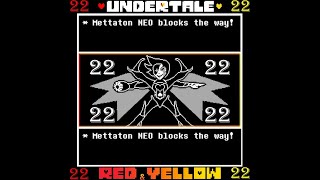 Undertale Red amp Yellow  Episode 22 Mettaton NEO [upl. by Elsie395]