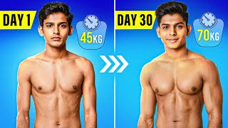 जल्दी वजन बढ़ाने का असरदार तरीका  Gain Weight 10X Faster at Home Diet and Workout  Rewirs [upl. by Alinna828]