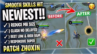 Updated Smooth Effects Hit Skill Config In Mobile Legends  Work All Heroes  Patch Zhuxin [upl. by Ahsienal]