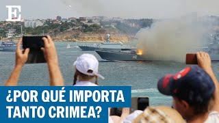 ¿Por qué CRIMEA es la línea roja de Rusia en la GUERRA de UCRANIA  El País [upl. by Harolda]