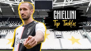 The Best of Giorgio Chiellini’s Defence amp Tackles  Juventus [upl. by Argella]