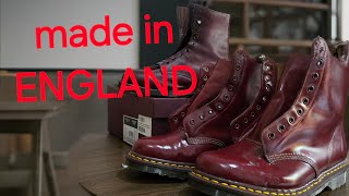 Ngomongin dr martens 1460 oxblood made in England boots ciamik nan repot unboxing drmartens [upl. by Ardnatal]