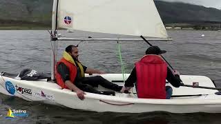 Learning to sail on Topper Topaz dinghies [upl. by Notslar]