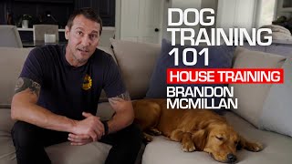 Dog Training 101 House Training  Brandon McMillan [upl. by Weiman757]