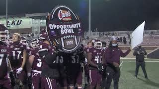 2020 Opportunity Bowl Highlights EKU vs Western Carolina [upl. by Etteroma]